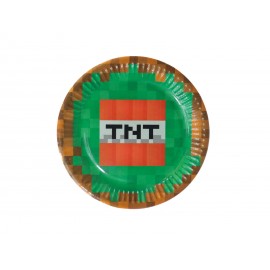Talerzyki papierowe TNT, 18...