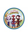 Talerzyki papierowe Spidey & His Amazing Friends, next generation, 23cm, 8 szt. (plastic-free)