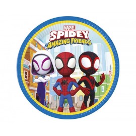 Talerzyki papierowe Spidey...