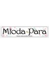 Tablica rejestracyjna MŁODA PARA, 50 x 11,5