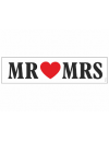 Tablica rejestracyjna MR MRS, 50 x 11,5