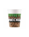 Kubeczki papierowe Minecraft, 8 szt.