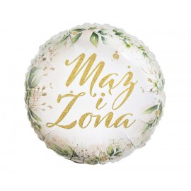 Balon foliowy okrągły Mąż i...