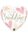 Balon foliowy QL serce On Your Wedding Day, 18"