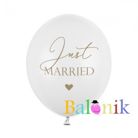 Balon lateksowy Just Married