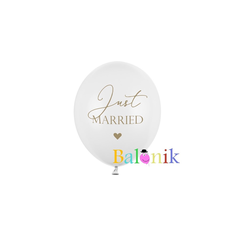 Balon lateksowy Just Married