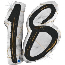 Balon Foliowy Cyfra 18...