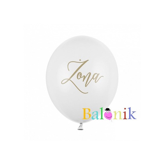 Balon lateksowy Żona