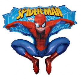 Balon foliowy Spider-Man 21" niebieski