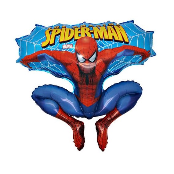 Balon foliowy Spider-Man 21" niebieski