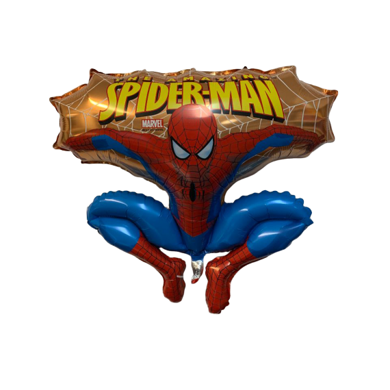 Balon foliowy Spider-Man 21" złoty