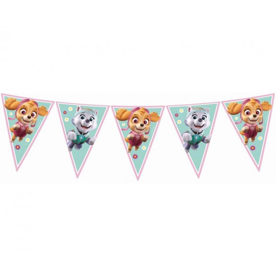 Banner flagi Paw Patrol Skye and Everest 2,3 m