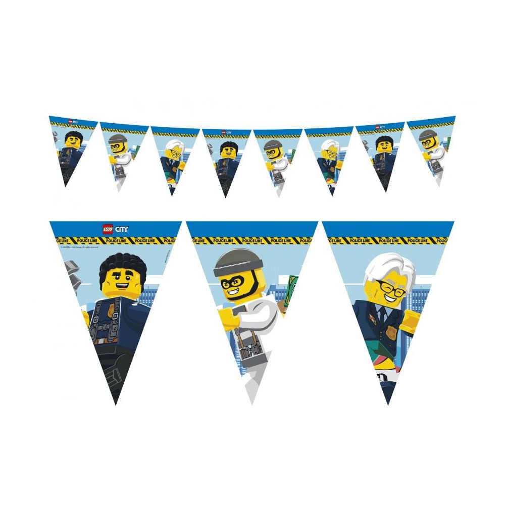 Banner flagi LEGO CITY 2,3 m