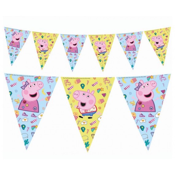 Banner flagi PEPPA PIG 2,3 m