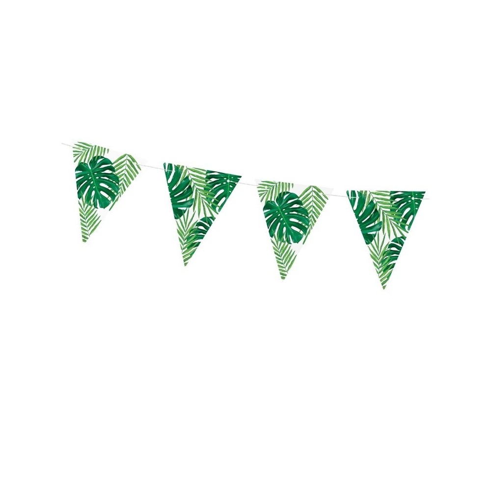 Banner Girlanda flagi Aloha Liście 1,3m