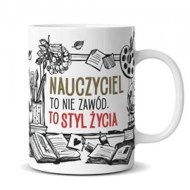 Kubek "Nauczyciel to nie...
