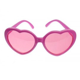 Okulary różowe serduszka