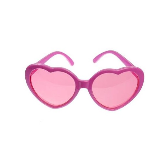 Okulary różowe serduszka