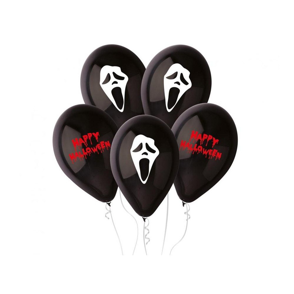 Balony Premium "Straszne Halloween", 12" / 5 szt.
