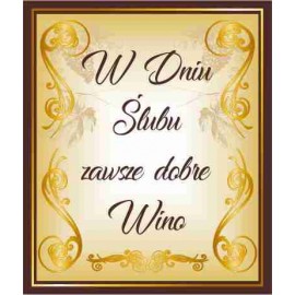 Etykiety na wino - W dniu...