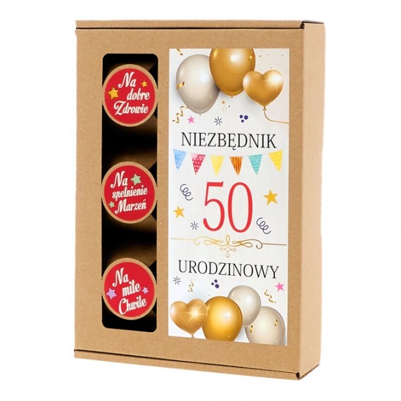 Niezbędnik urodzinowy EKO - 50 Urodziny