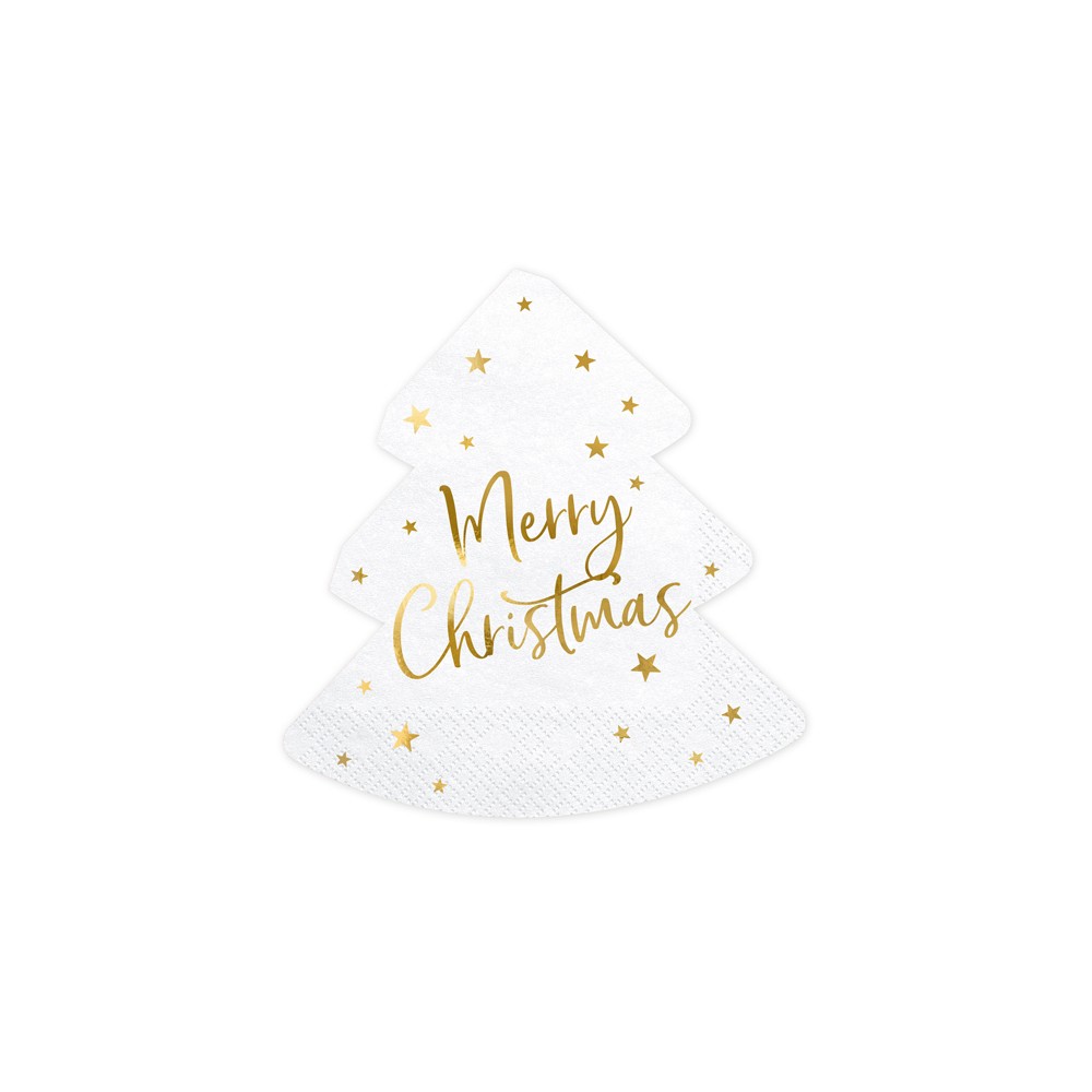 Serwetki Choinka - Merry Christmas