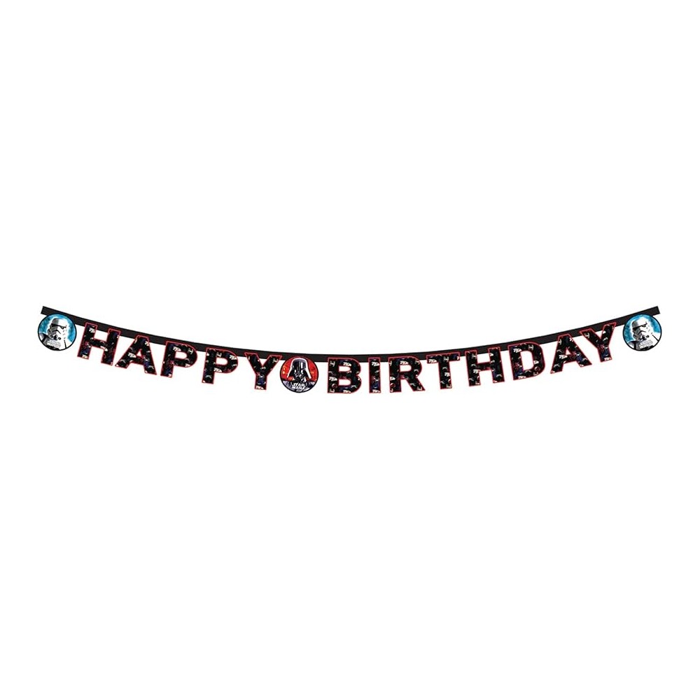 Banner STAR WARS - Happy Birthday Gwiezdne Wojny