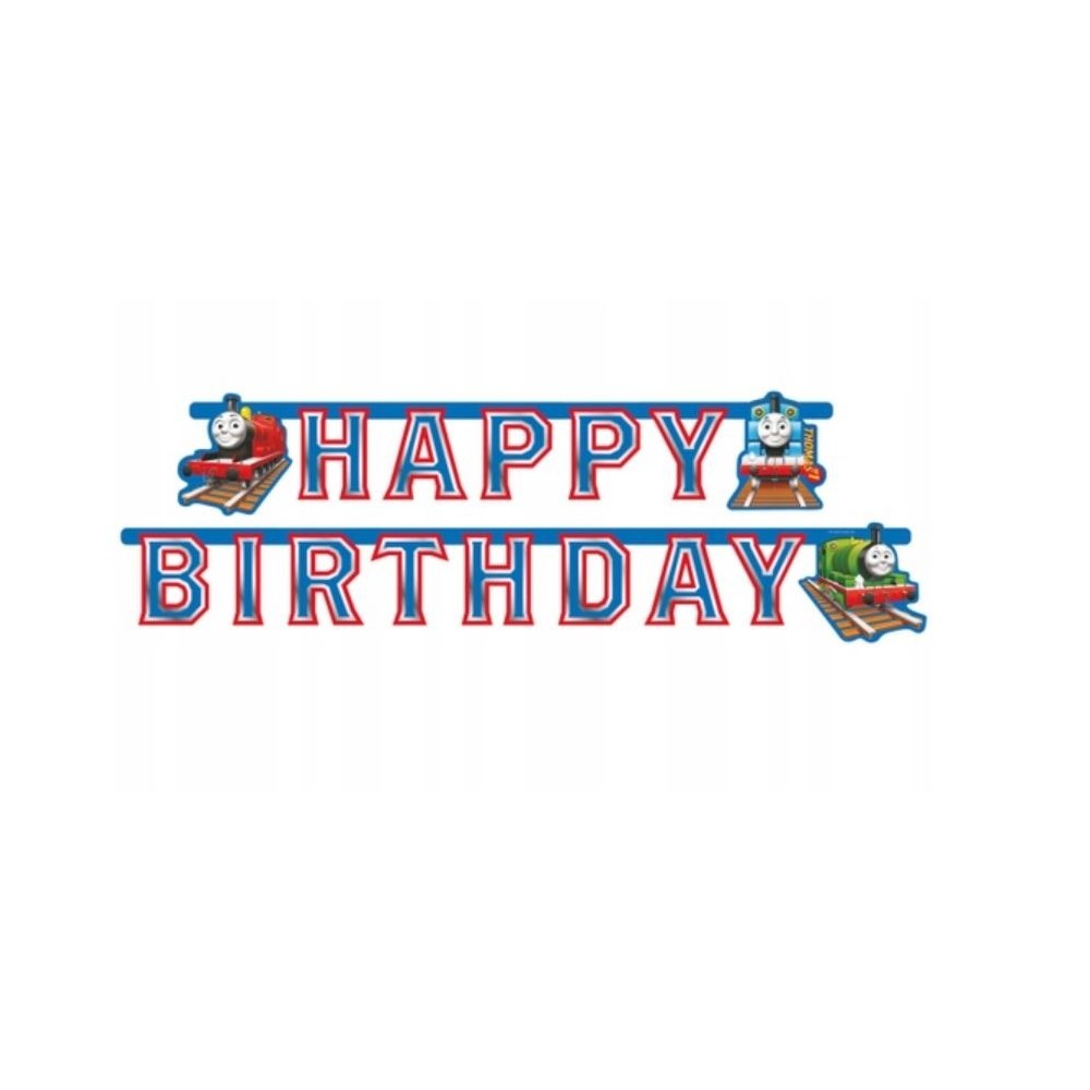 Banner Thomas & Friends- Happy Birthday Tomek i przyjaciele