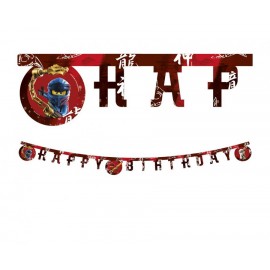Banner Lego Ninjago - Happy...