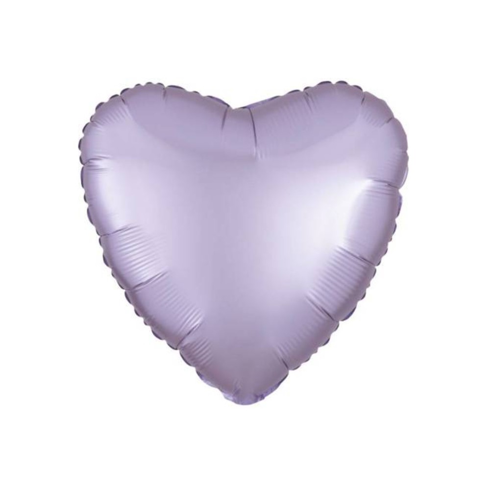 Balon foliowy serce 18" fiolet lila satynowe