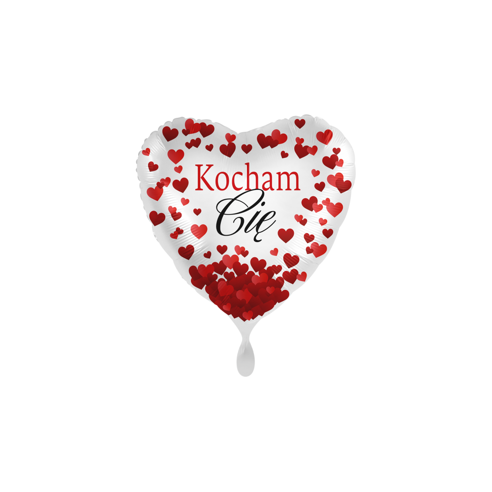 Balon foliowy serce "Kocham Cię" 17"
