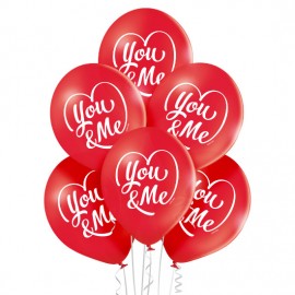 Balon lateksowy You & Me...
