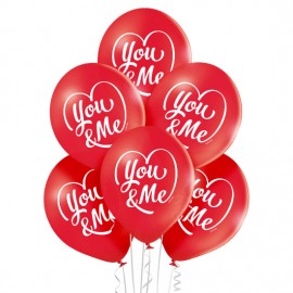 Balon lateksowy You & Me...
