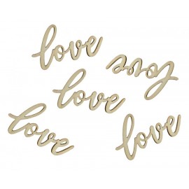 Konfetti drewniane Love 18...