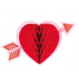 Dekoracja honeycomb Serce...